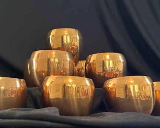 9 Copper Cups