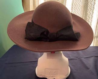 Brown Church Hat