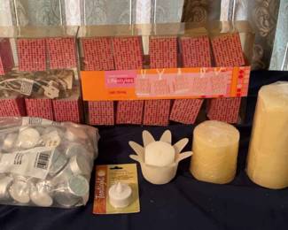Home Accent Candles Mystery Lot