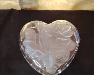 Studio Nova Crystal Small Heart Shaped Bowl