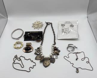 Silver Toned Jewelry Bundle