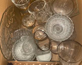 Glass, Glass, And More Glass Mystery Lot