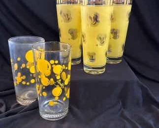 5 Blast From The Past Glass Tumblers