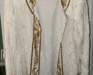 Brilliante by J.A. Beaded Blazer Size L