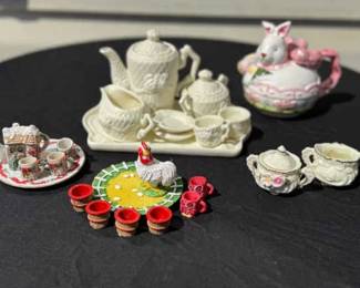Miniature Tea Sets And More
