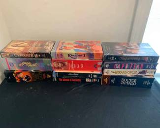 Sealed VHSs And More
