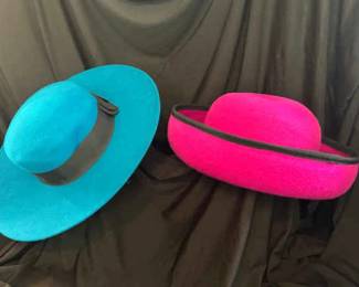 2 Vibrant Wool Hats