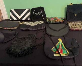 Black Evening Bags