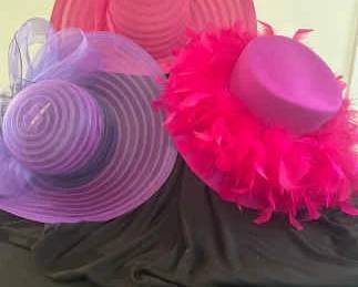 Pink Purple Are Hot In Hats