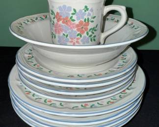 Mount Clemens Pottery Floral Fantasy Dishware