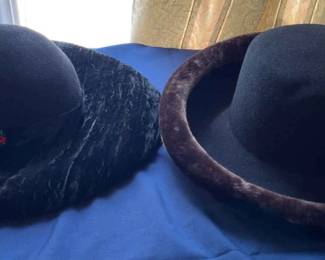 Dark Colored Church Hats