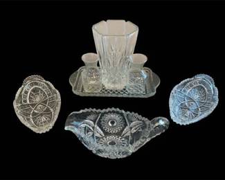 Textured Serving Glass And More