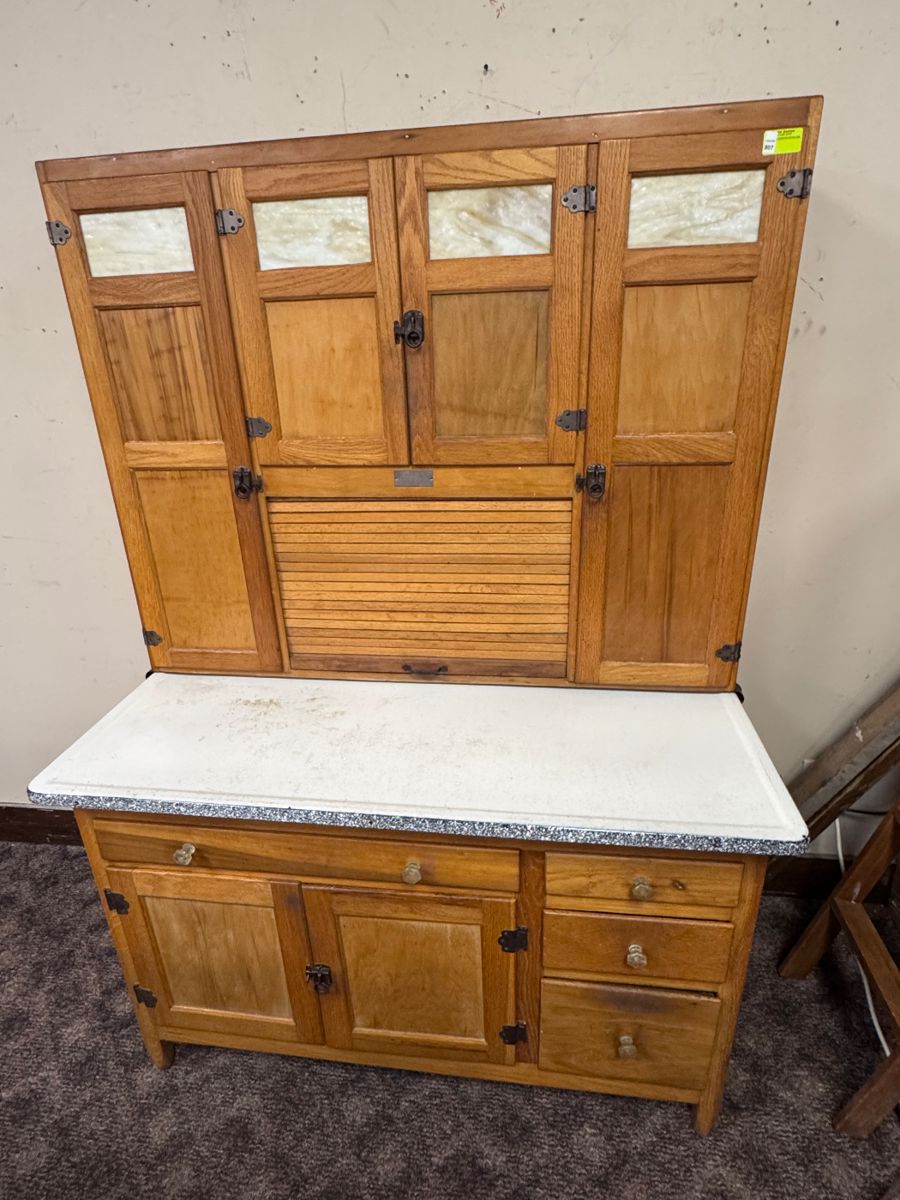 Fantastic SELLERS Hoosier Style Kitchen Cabinet