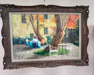 Sandor Bodo original oil on canvas