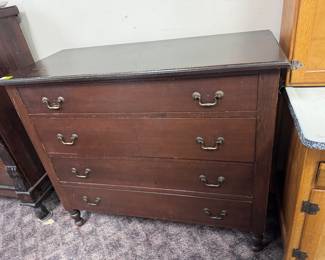 4 Drawer Antique Chest