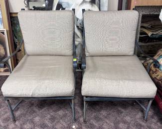 Pair Summer Classics Outdoor Chairs