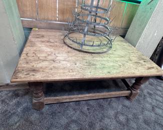 Large Country French Pine cocktail/coffee table