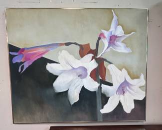 Large Floral Still Life (from Marvin Engel Estate)