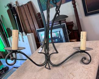Wrought Iron Chandelier