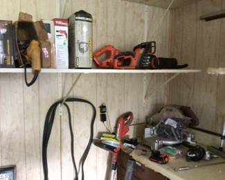 drills, sanders, cord;ess yard  items