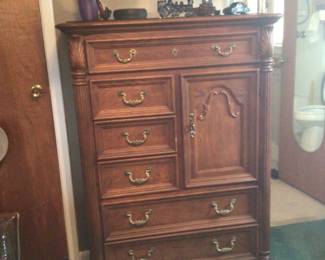 Burlington gentleman’s chest $350.: more decor