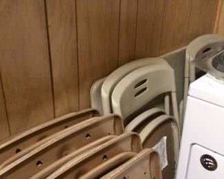 cosco card table with 4 chairs $65.: Cisco round card table with 4 chairs $100. OBO
