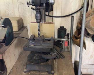 Westcraft drill press w/ attached table $150.