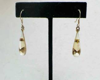 Sterling Silver Mother of Pearl Earrings