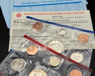 1994 United States Mint Uncirculated Coin Set C