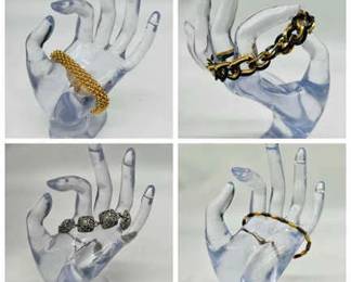 (4) Costume Jewelry Bracelets