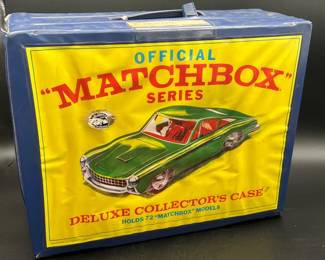 Official Matchbox Series Deluxe Collector’s Case — Holds 72 Cars