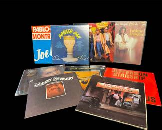 70’s vinyls Elton John, Olivia Newton John, Jefferson starship & more