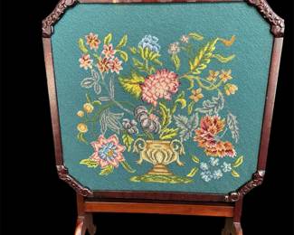 English needlepoint tilt table 