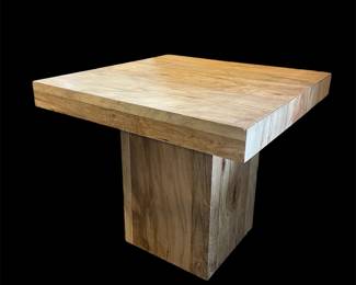 Square end table