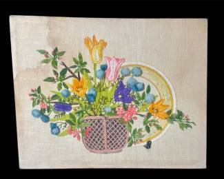 Crewel needlepoint