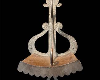 Cast iron sconce