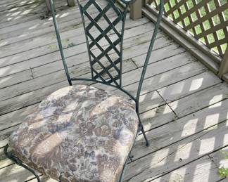 Char for Outdoor Table