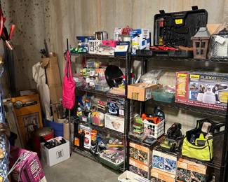 garage/basement items