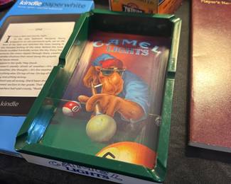 vintage camel lights ashtray