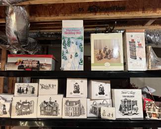 Dept 56 snow villages