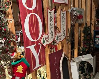 holiday signs