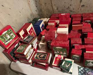 tons of Hallmark Keepsake Ornaments! new in box!