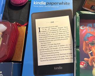 kindle, new!