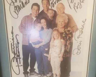 framed signed Everybody Loves Raymond