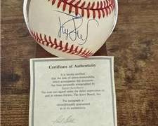 Darryl Strawberry Vintage Autographed Baseball with COA
