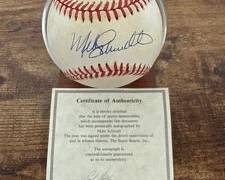 Mike Schmidt Vintage Autographed Baseball with COA