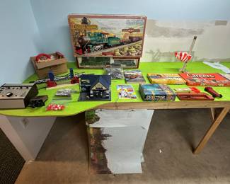 Trains and Accessories; Games