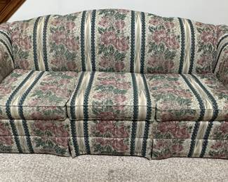 England Corsair Inc Floral Couch x2