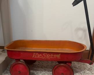 Vintage Hy-Speed Metal Mini Wagon USA