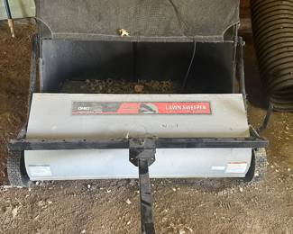 Ohio Steel Lawn Sweeper 22cu ft XL Capacity Hopper 42" Sweep Path